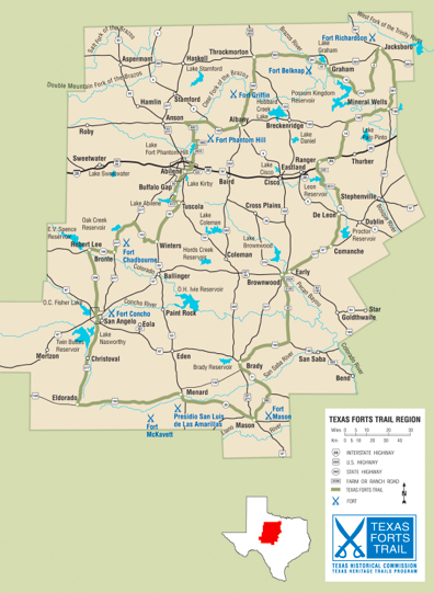 The Frontier Forts of Texas