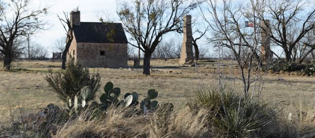 Punctuated by prickly pear.